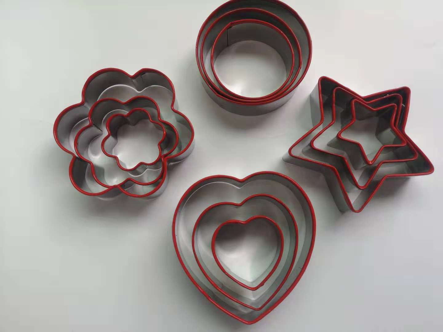 Food Grade Stainless Steel cookie cutter Christmas series silicone cookie cutter