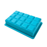 15 Cups Easy Release Silicone Silicone Ice Cube Tray