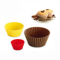Non-stick Silicone Baking Cups Cupcake Silicone Muffin Cake Mold