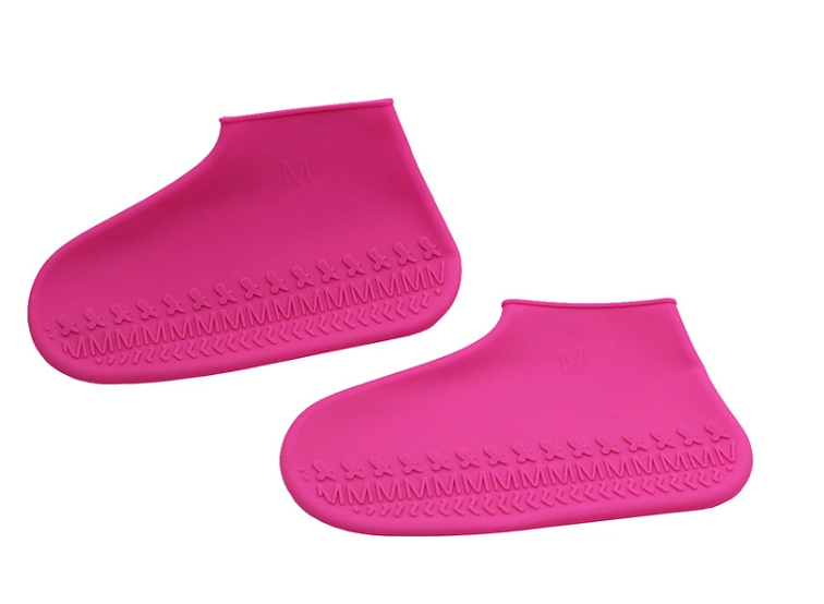 Protective Slip-resistant Waterproof silicone Rain Boots Cover For High Heel Shoes