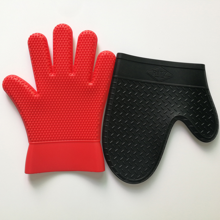 Heat Resistant Silicone Kitchen Gloves Dishwashing Gloves