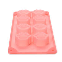 8 cavities dog paw butter cookies mold  pastry mold Silicone cheese cake molds