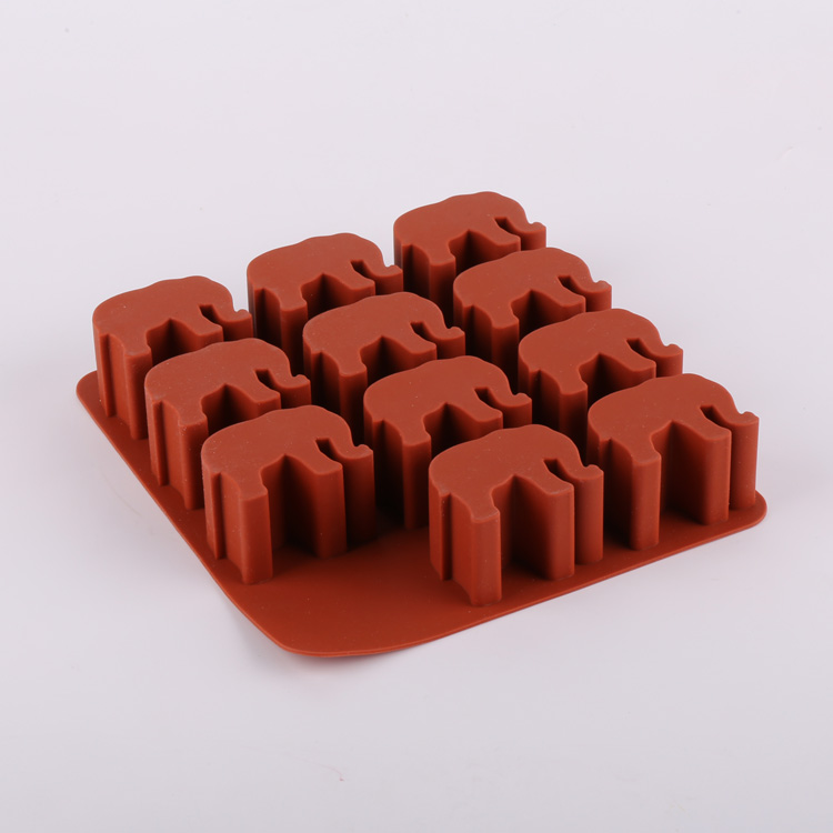 Elephant Shaped Ice Tray Silicone Mold Ice Cube Tray Chocolate Mould