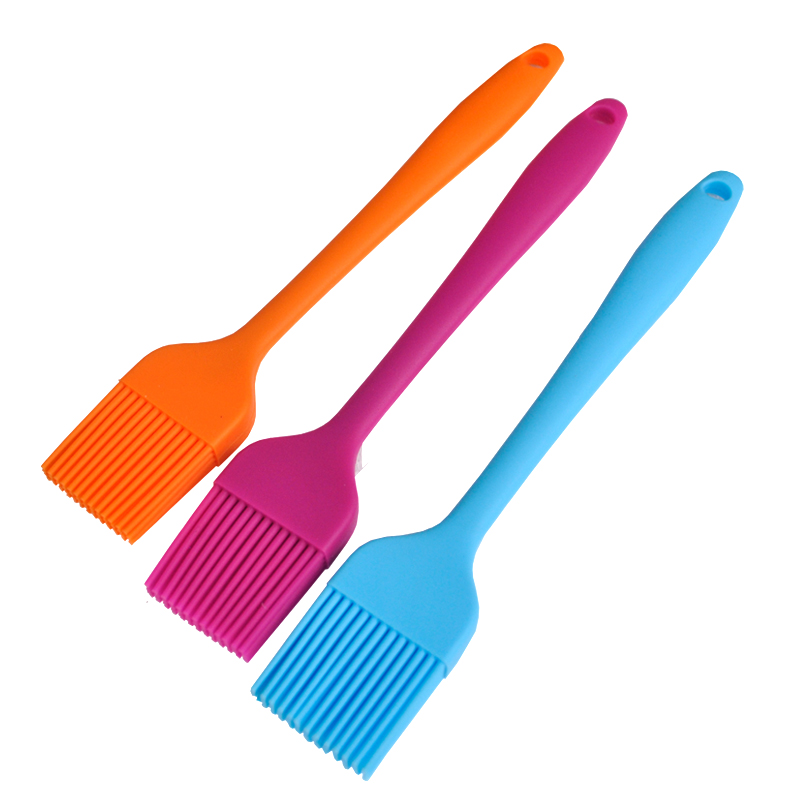 High quality Non-stick BBQ Brush Baking Tools Silicone Oil Cooking Brush