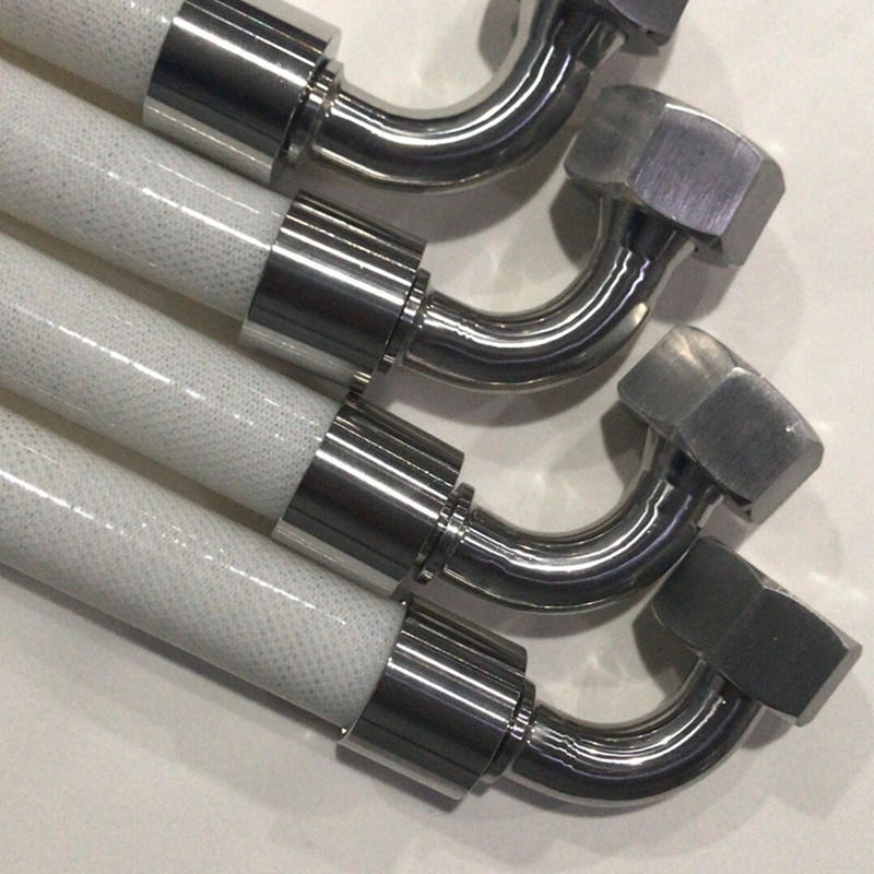 Invotive colorful Silicone braided hose manufacturer for beer machine-3